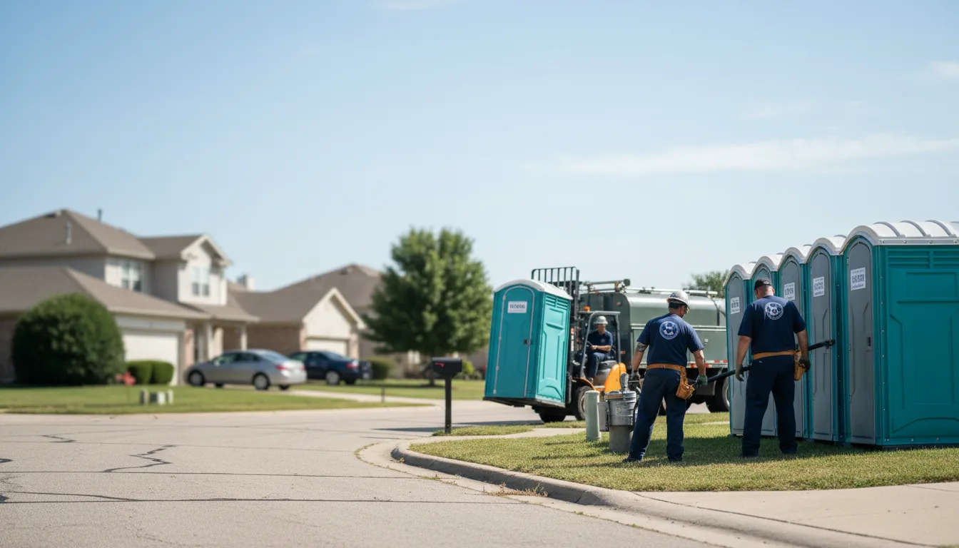 Porta Potty Rental in Michigan Center, MI near me